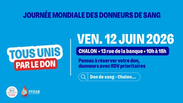 Journée Mondiale des Donneurs de Sang / Collecte événementielle