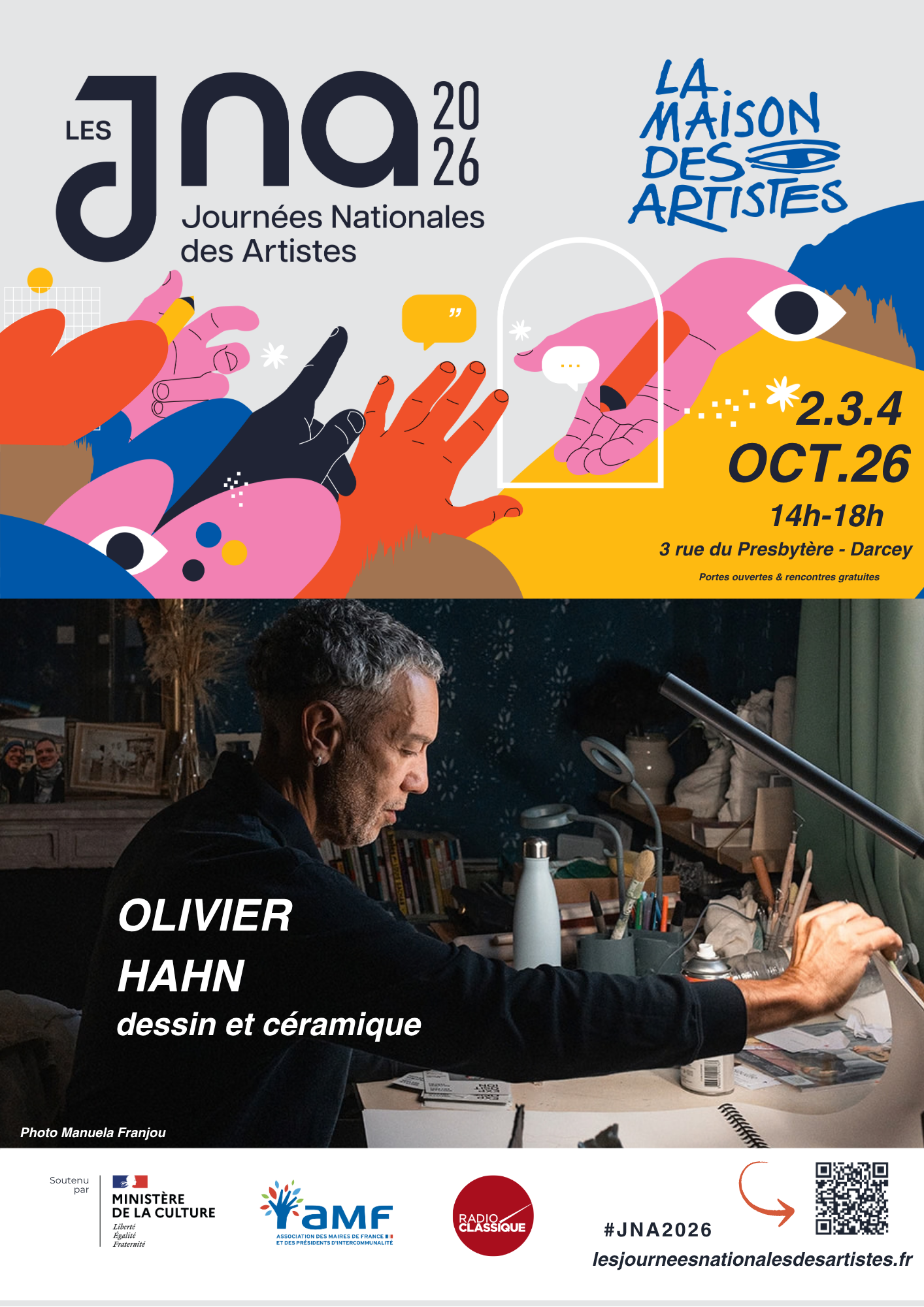 JNA Journées Nationales des Artistes