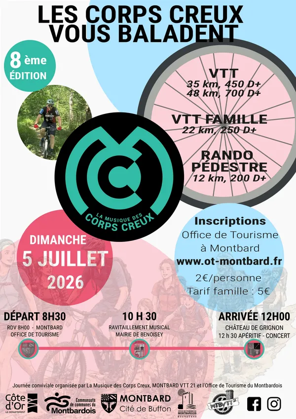 Balade musicale avec les Corps Creux