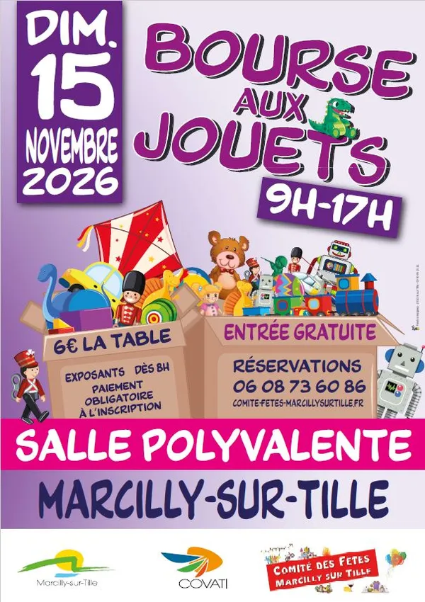 Bourse aux jouets Marcilly-sur-Tille