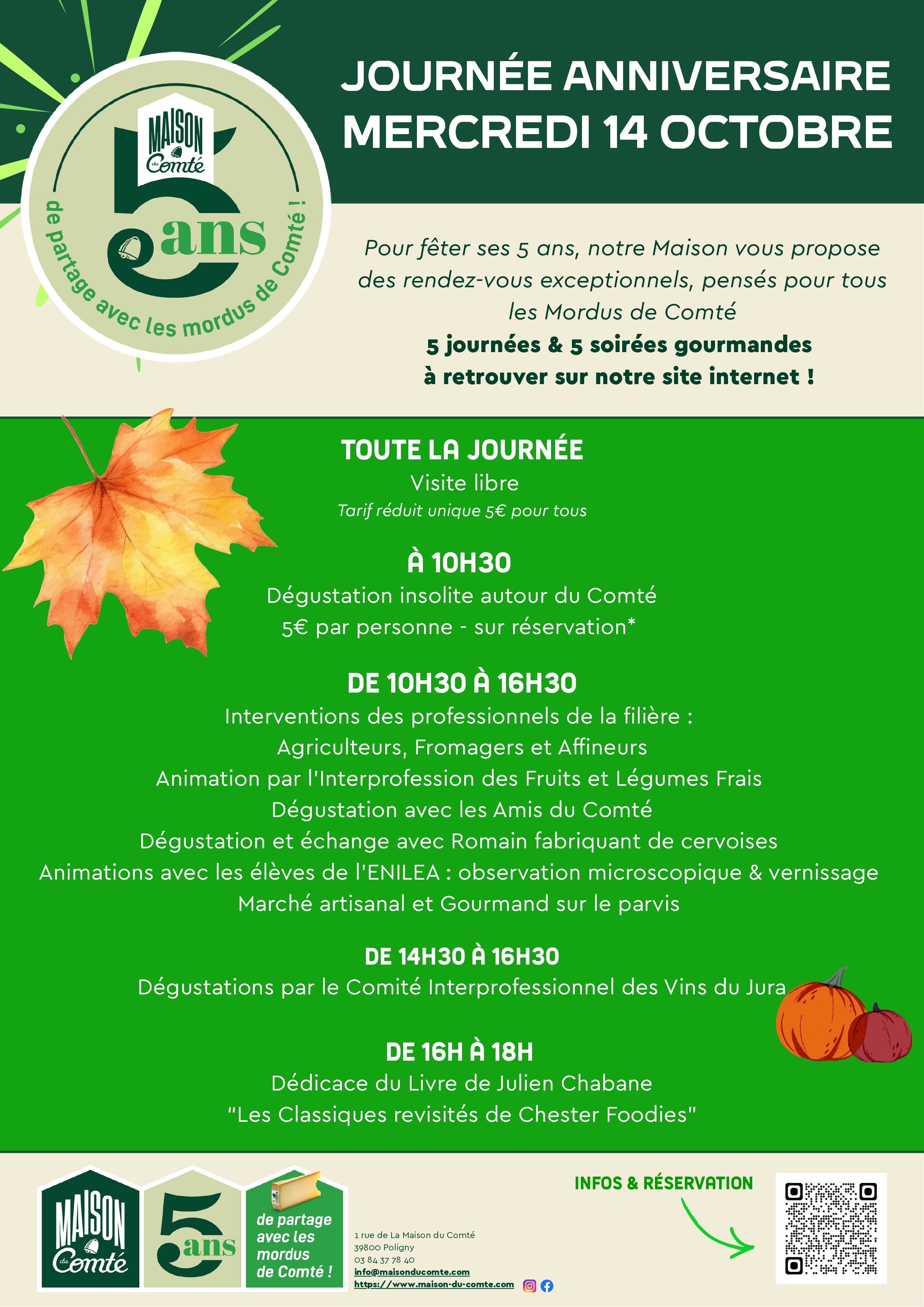 Les 5 ans de la Maison du Comté