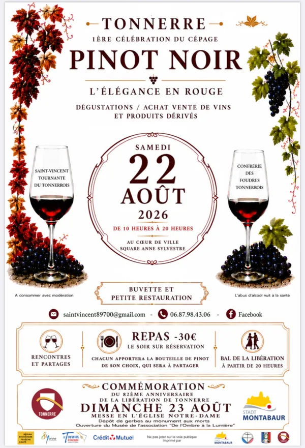 Célébration du cépage Pinot Noir