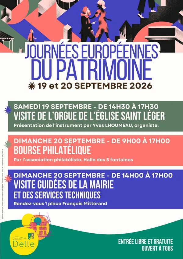 Journées du Patrimoine Delle 2026