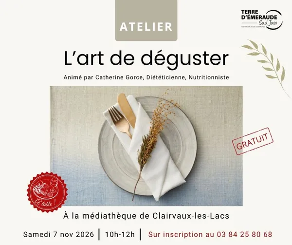Atelier L'art de déguster