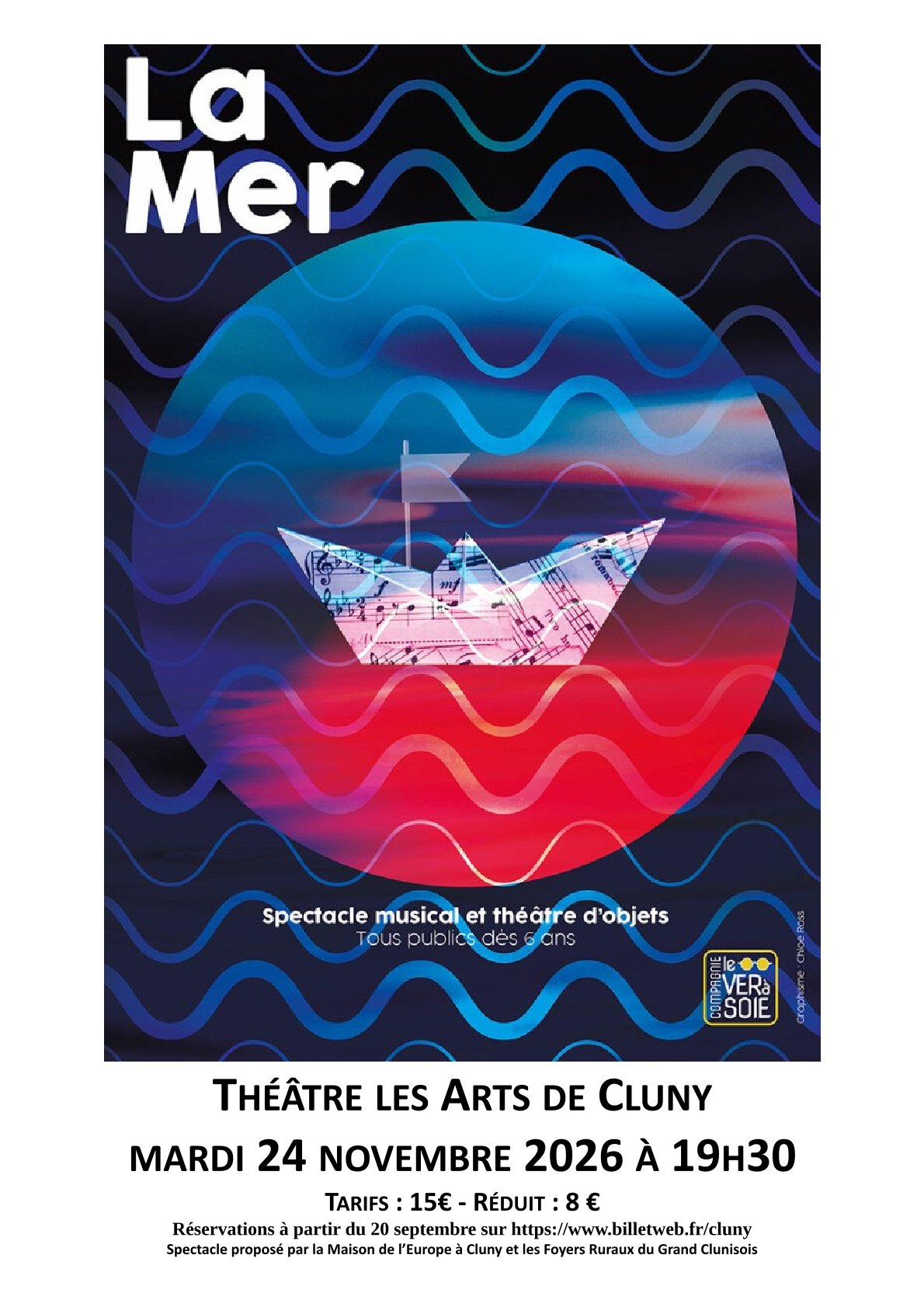 La Mer - Spectacle musical et théâtre d'objets