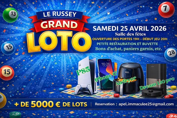 Loto de l'apel Immaculée de Conception