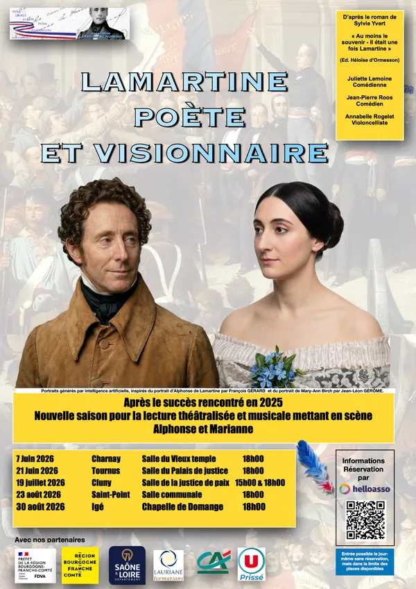 Lamartine Poète et visionnaire (Saint Point)