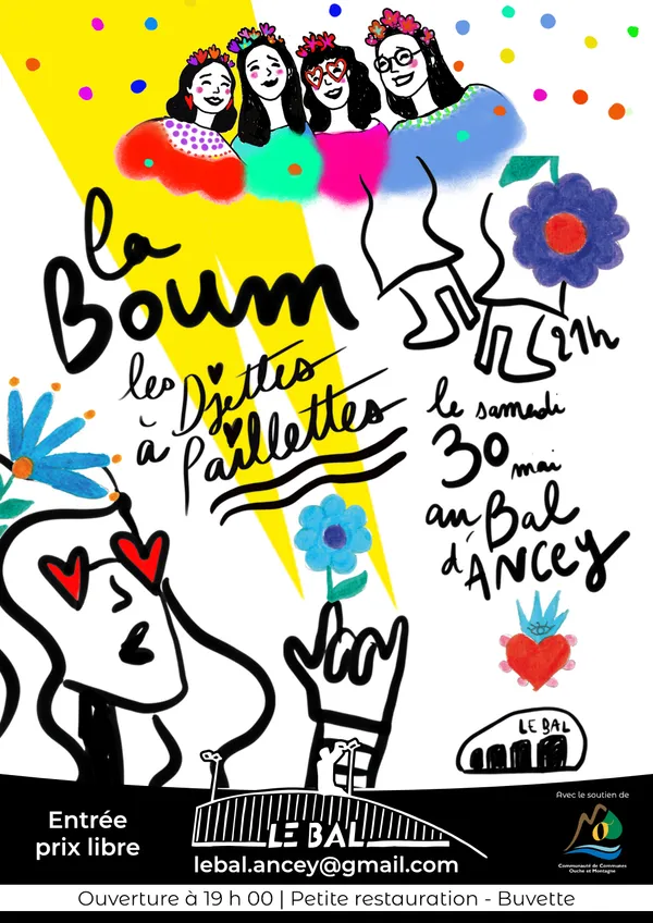 La Boum des DJettes à paillettes