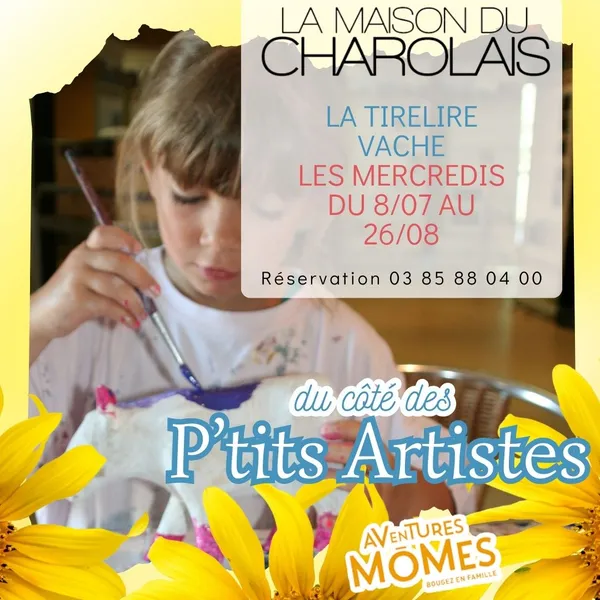 Atelier artistique : la tirelire vache
