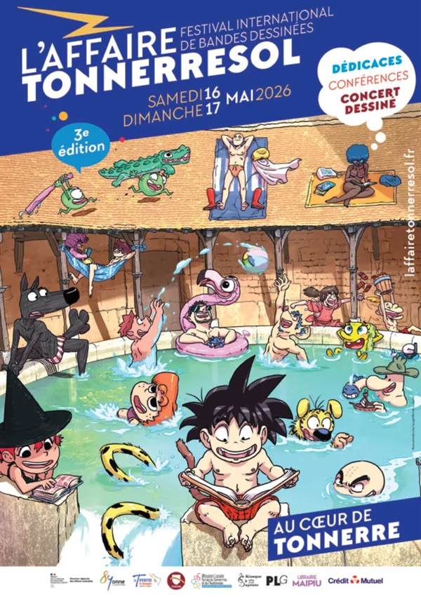 L'affaire Tonnerresol, festival international de bandes dessinées