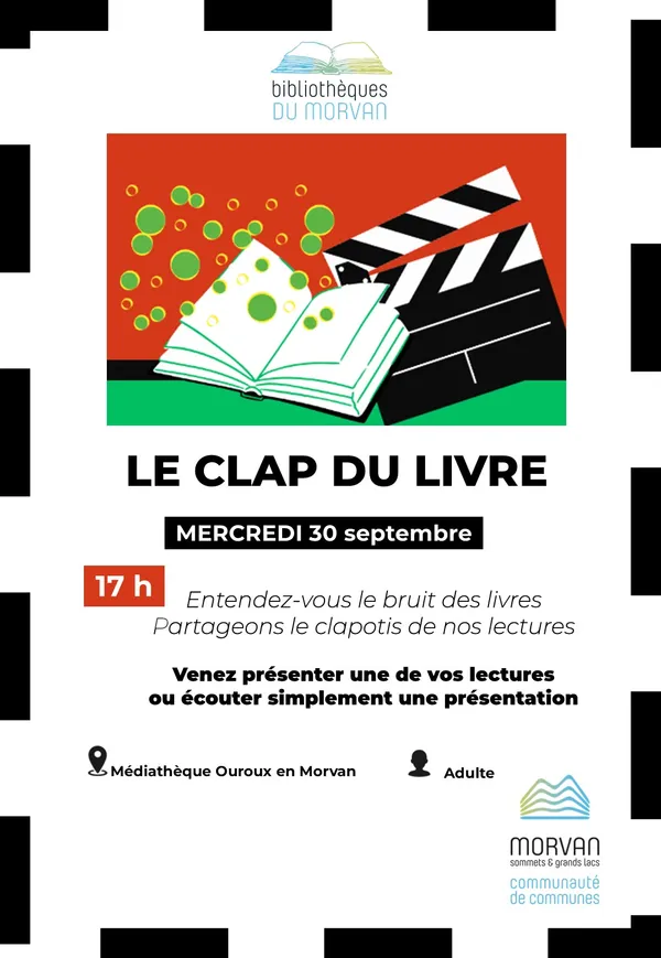 Le CLAP du livre !