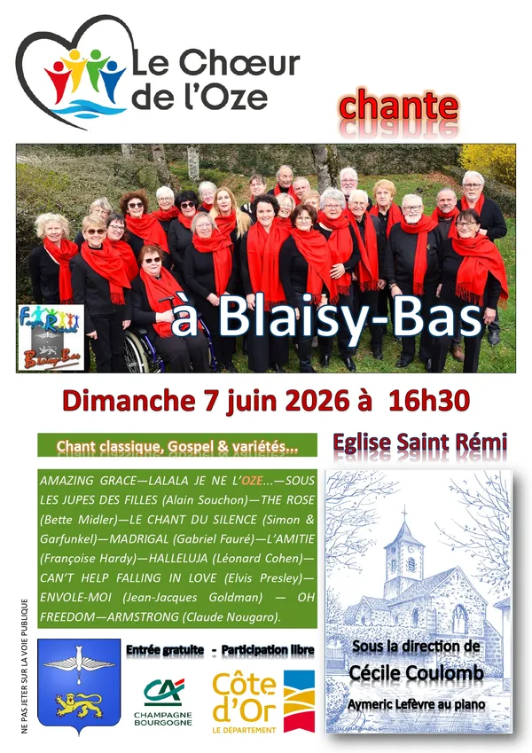 Concert du Chœur de l'Oze