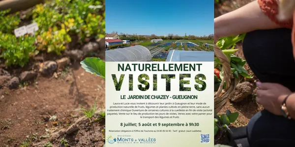 Naturellement visites : Visite du jardin de Chazey