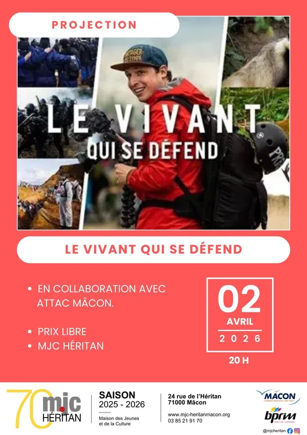 Le vivant qui se défend
