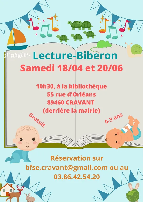 Lecture-biberon d'avril