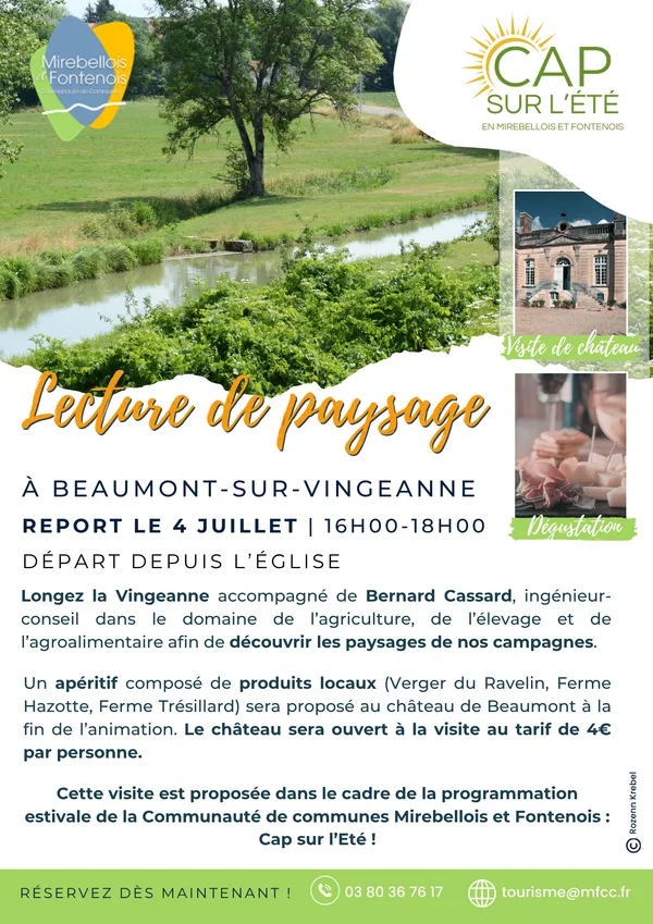 Lecture de paysage à Beaumont sur Vingeanne