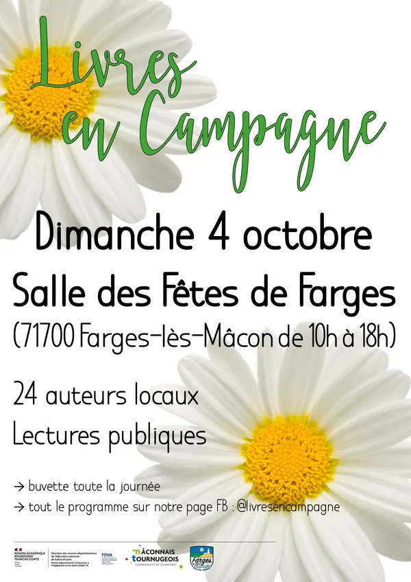 Livres en Campagne, journée littéraire
