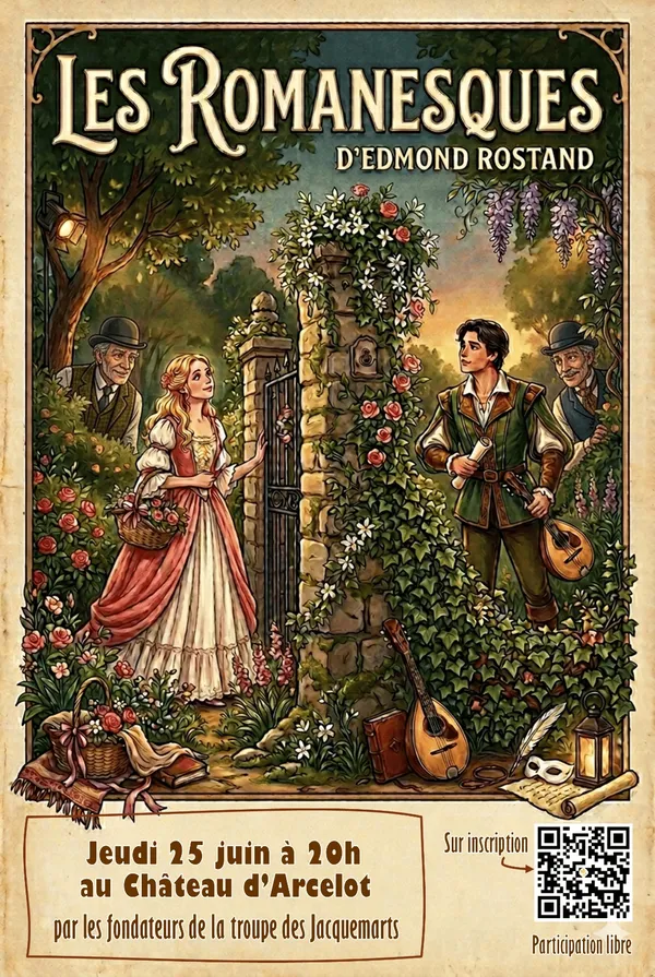 Théâtre : Les Jacquemarts - "Les romanesques"