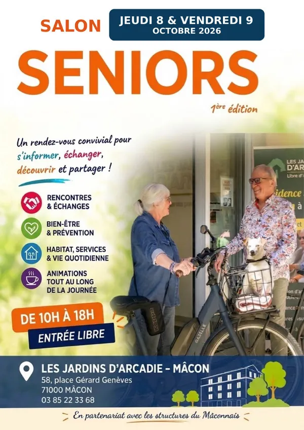 1er Salon Senior aux Jardins d'Arcadie