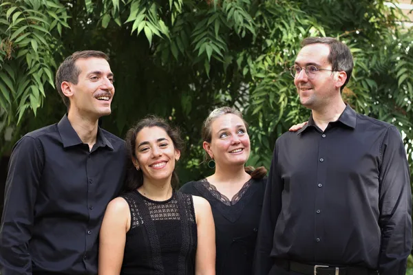 Les différents oiseaux, quatuor chant