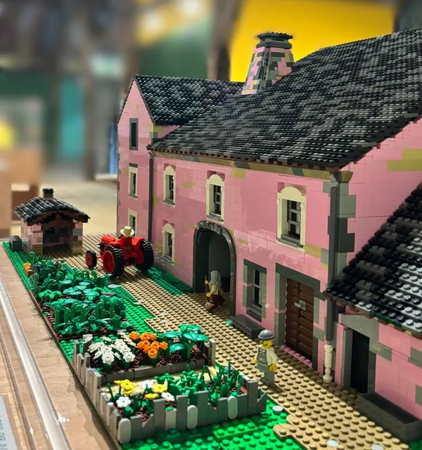 Les fermes comtoises, un jeu de construction