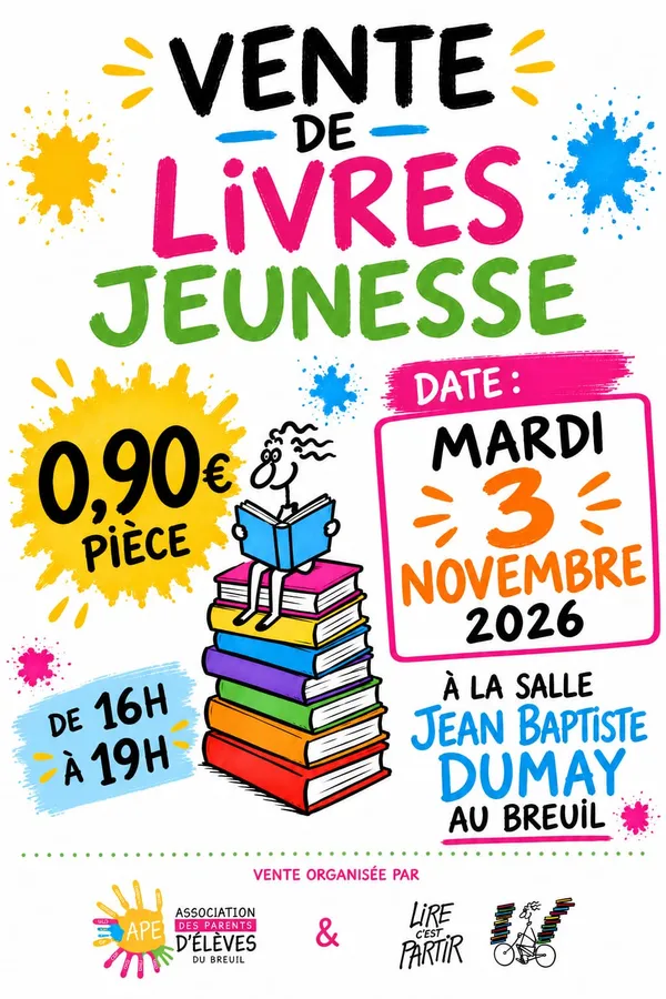 Vente de livres jeunesse neufs