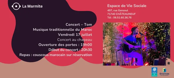 Concert : musique traditionnelle du Maroc