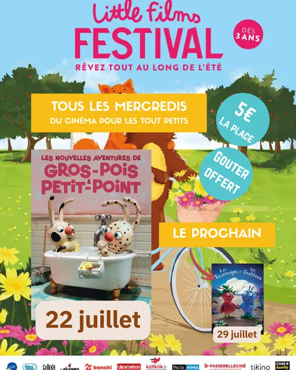 Little films Festival : Les Nouvelles aventures de Gros-Pois et Petit-point