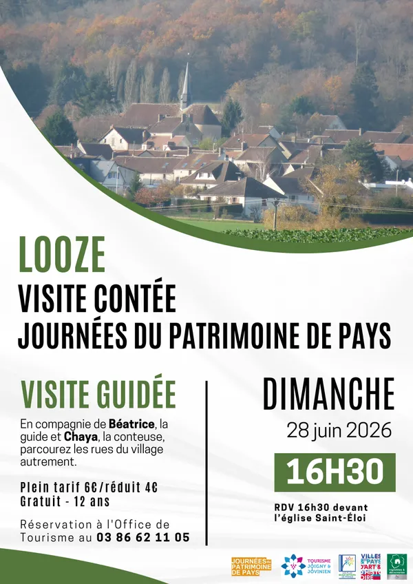 Journée du Patrimoine de Pays Looze "Visite Contée"