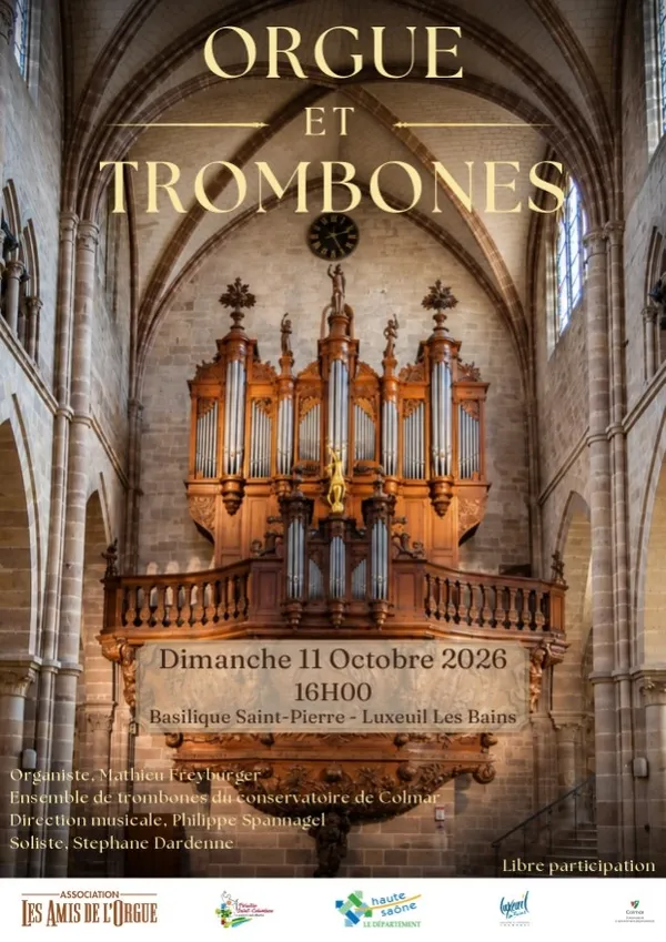 Concert trombones et orgue