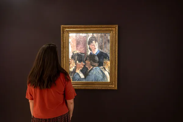 Musée de l'Abbaye - Visites flash du tableau de Manet : La serveuse de Bocks