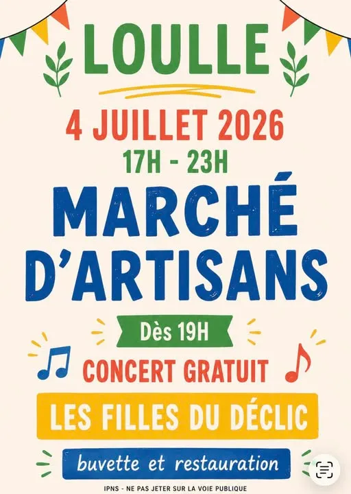 Marché d'artisans