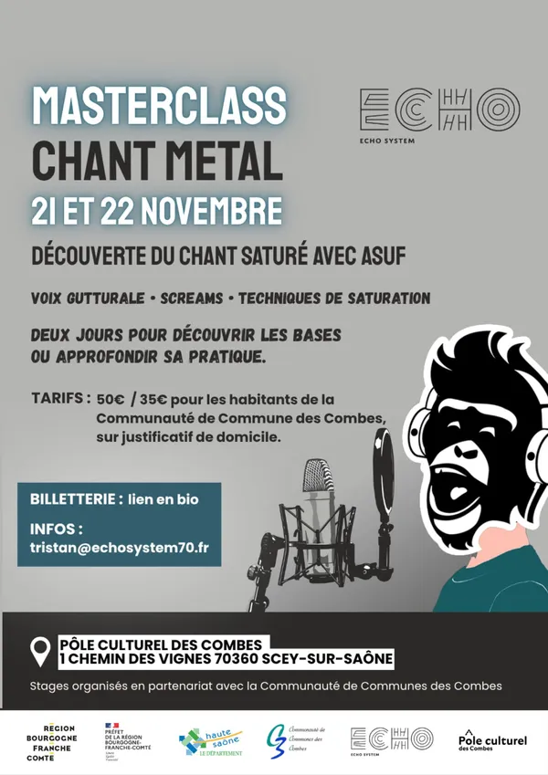 MASTERCLASS CHANT METAL