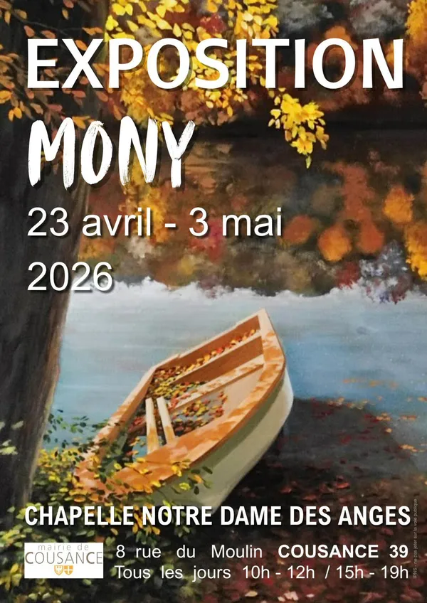 Mony expose à la Chapelle Notre Dame des Anges 