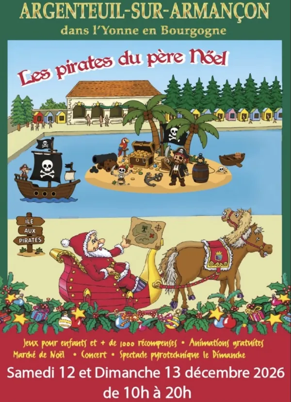 Marché de Noël - Les pirates du Père Noël