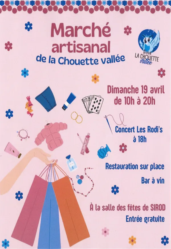 Marché artisanal de la Chouette Vallée
