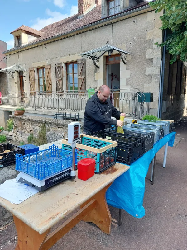 Marché du jardin bio de Clamecy