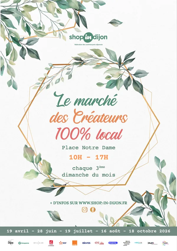 Marché des créateurs 100% local