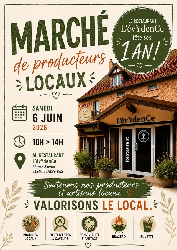 Marché de producteurs locaux
