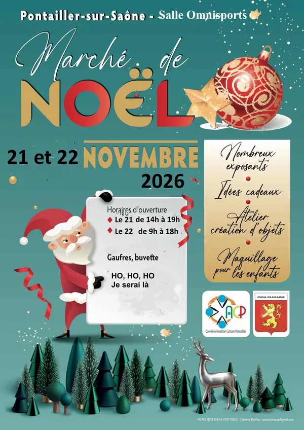 Marché de Noël Pontailler-sur-Saône