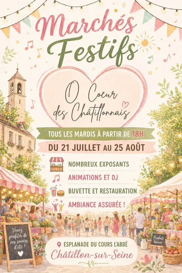 Marchés festifs de l'été 2026
