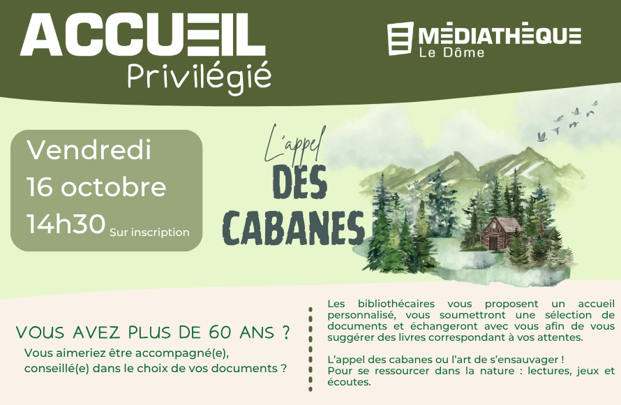 Médiathèque Le Dôme : Accueil privilégié