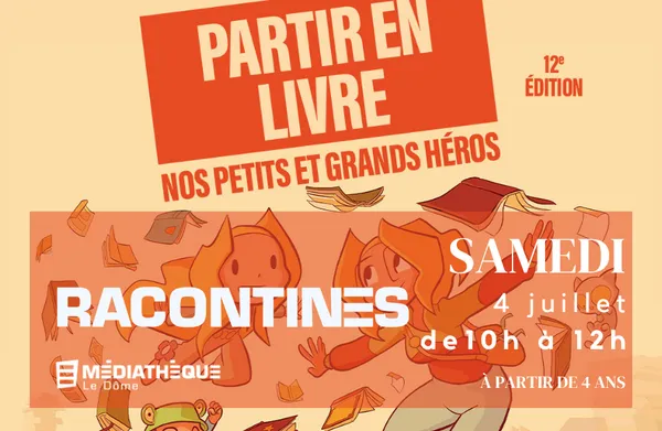 Médiathèque Le Dôme : Racontines... en tongs