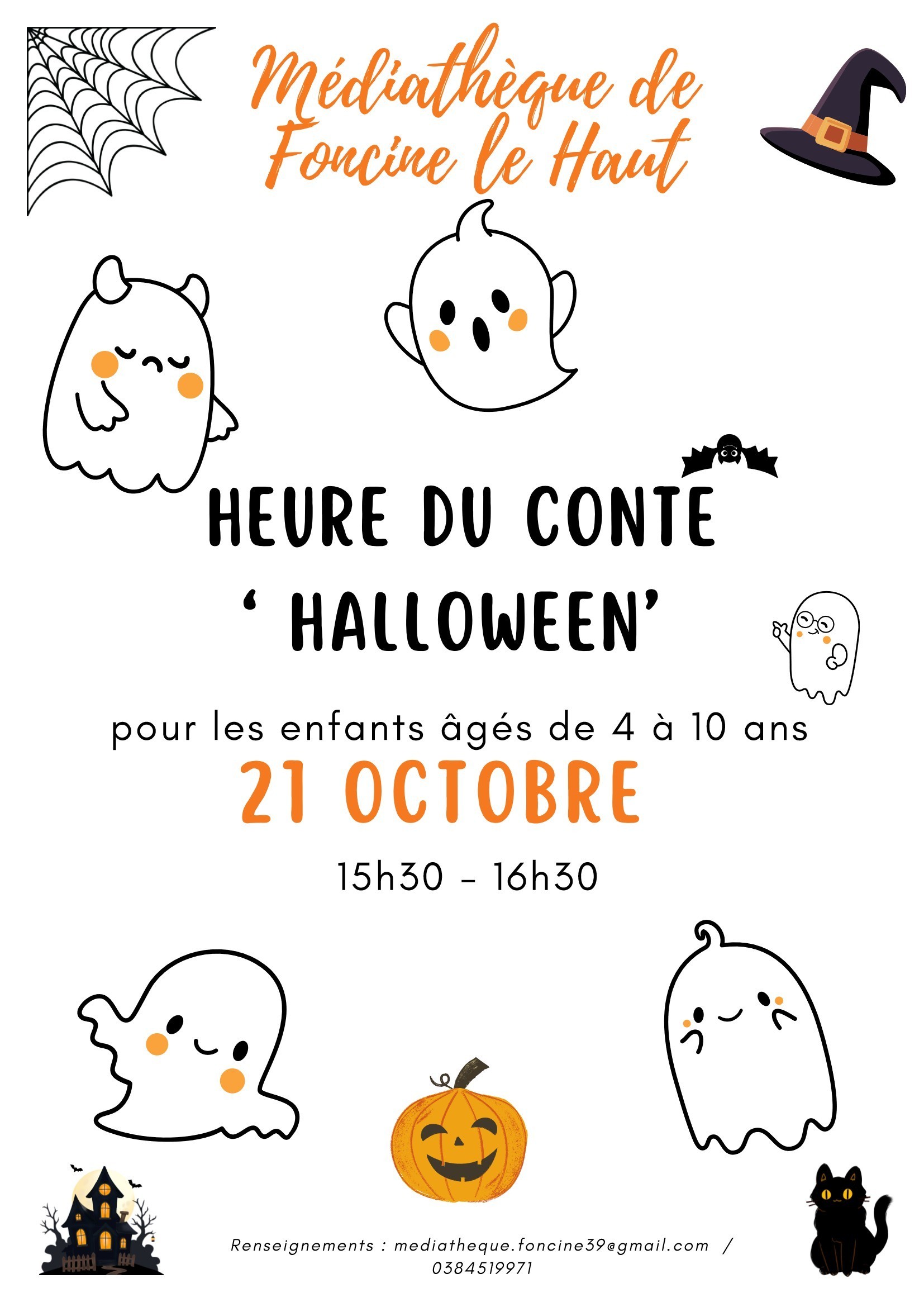 L'heure du conte Halloween