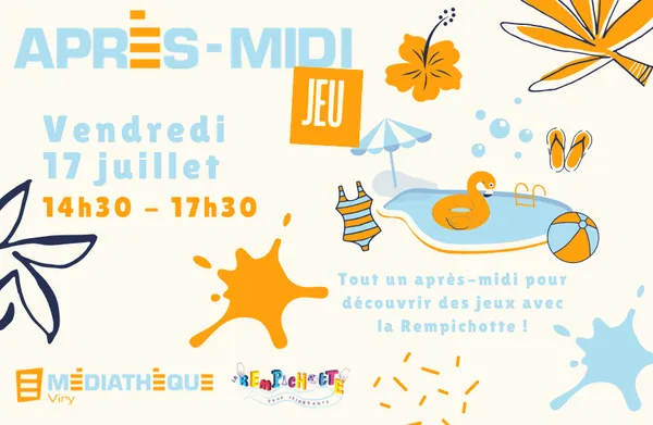 Médiathèque de Viry : Après-midi jeux