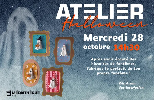 Médiathèque de Viry : Atelier Halloween