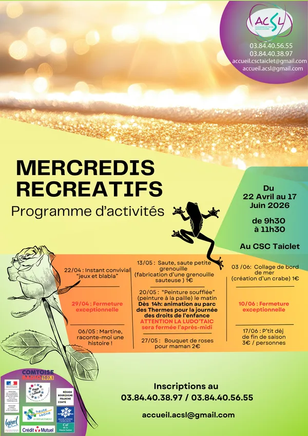 Les mercredis récréatifs