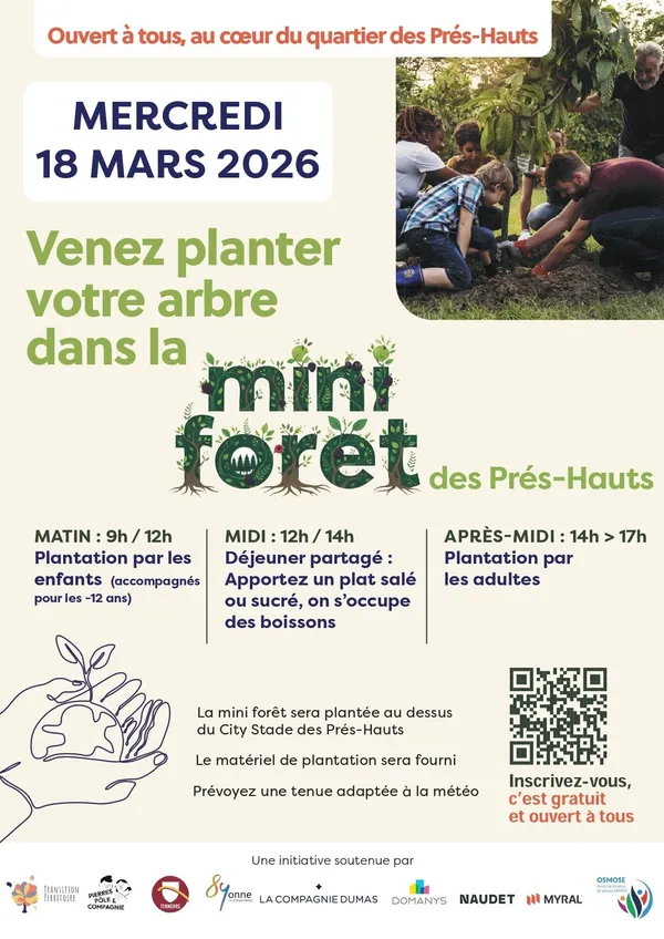 Venez planter votre arbre !