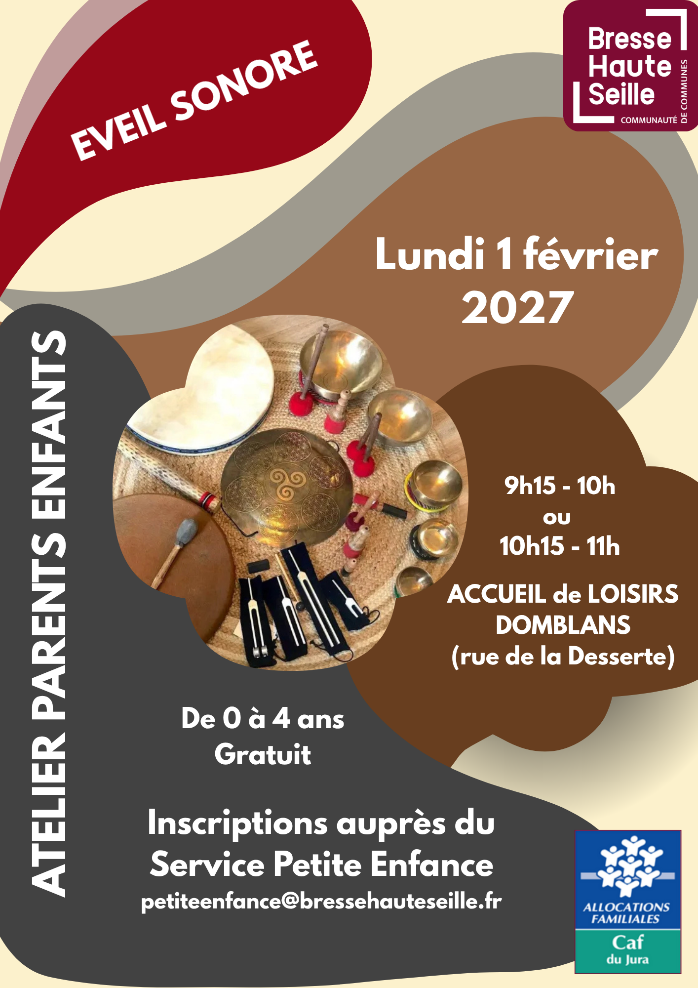 Atelier parents/enfants- Eveil sonore
