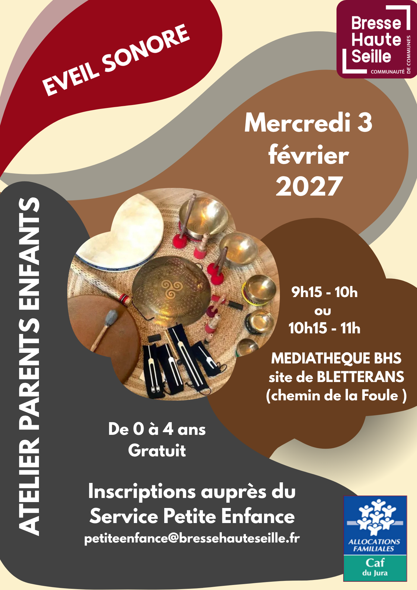 Atelier parents/enfants- Eveil sonore